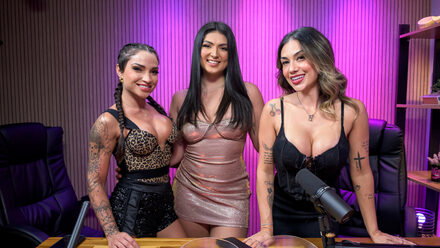Podcast Revoada - Clara, Monique, e Taluane